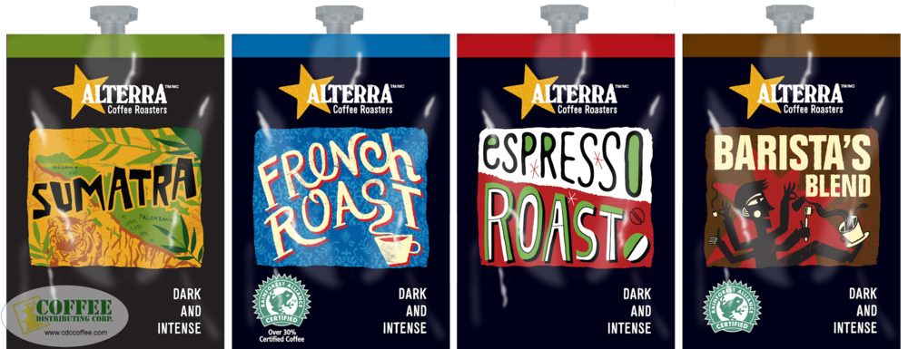 Alterra Dark & Intense Coffees For Flavia