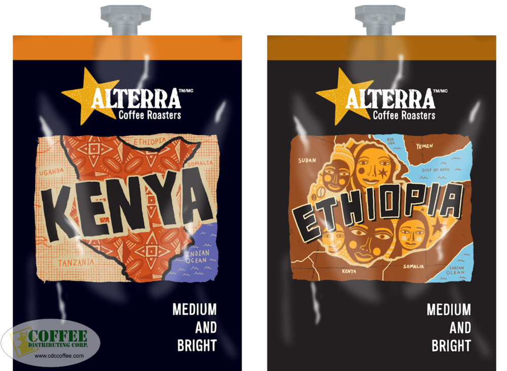 Alterra Medium and Bright Coffee Category