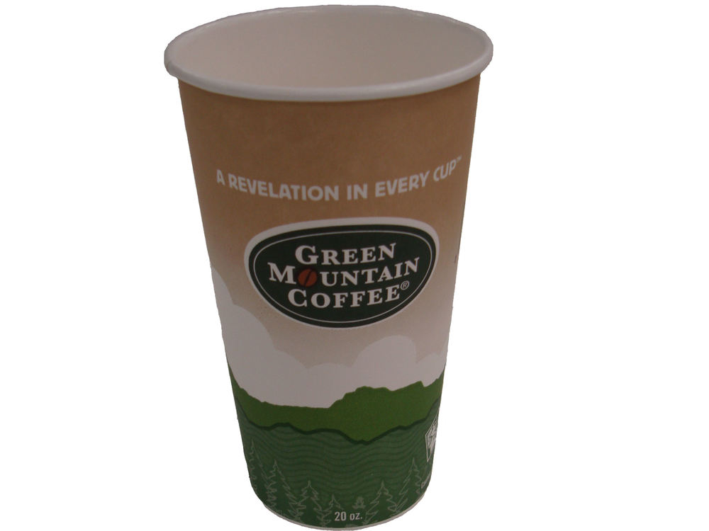 Green Mountain Style Paper Cup