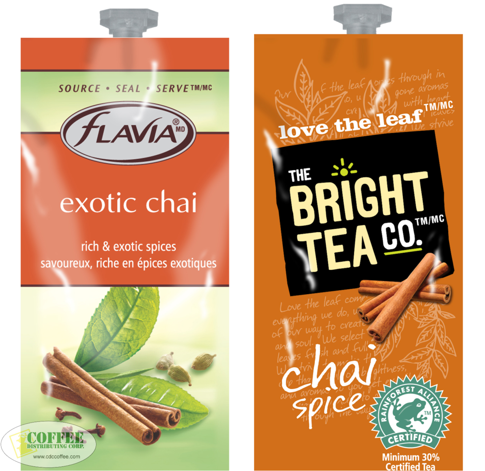 Bright Tea Chai Spice Replaces Flavia Exotic Chai
