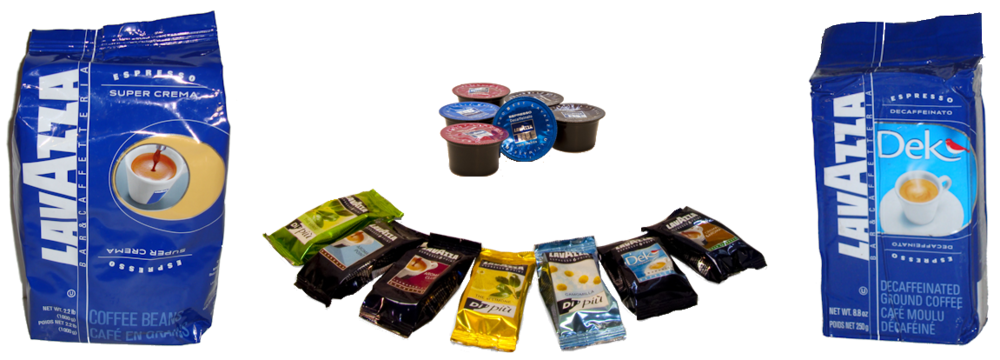 Lavazza Coffee Beans Blue Espresso Point Ground