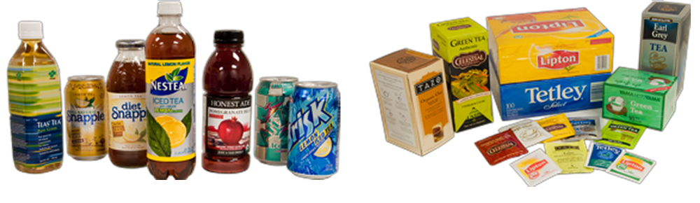 Iced Teas and Tea Bags