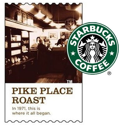 place starbucks pike roast coffee pikes sell