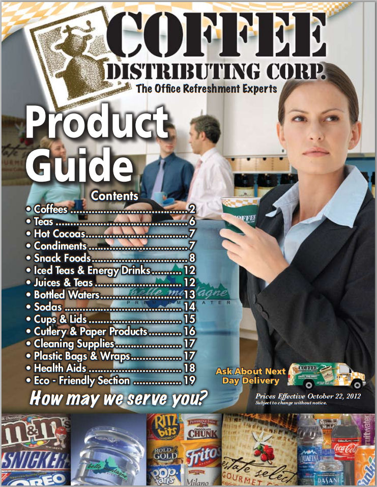 Download The New CDC Product Guide Coffee Distributing Corp