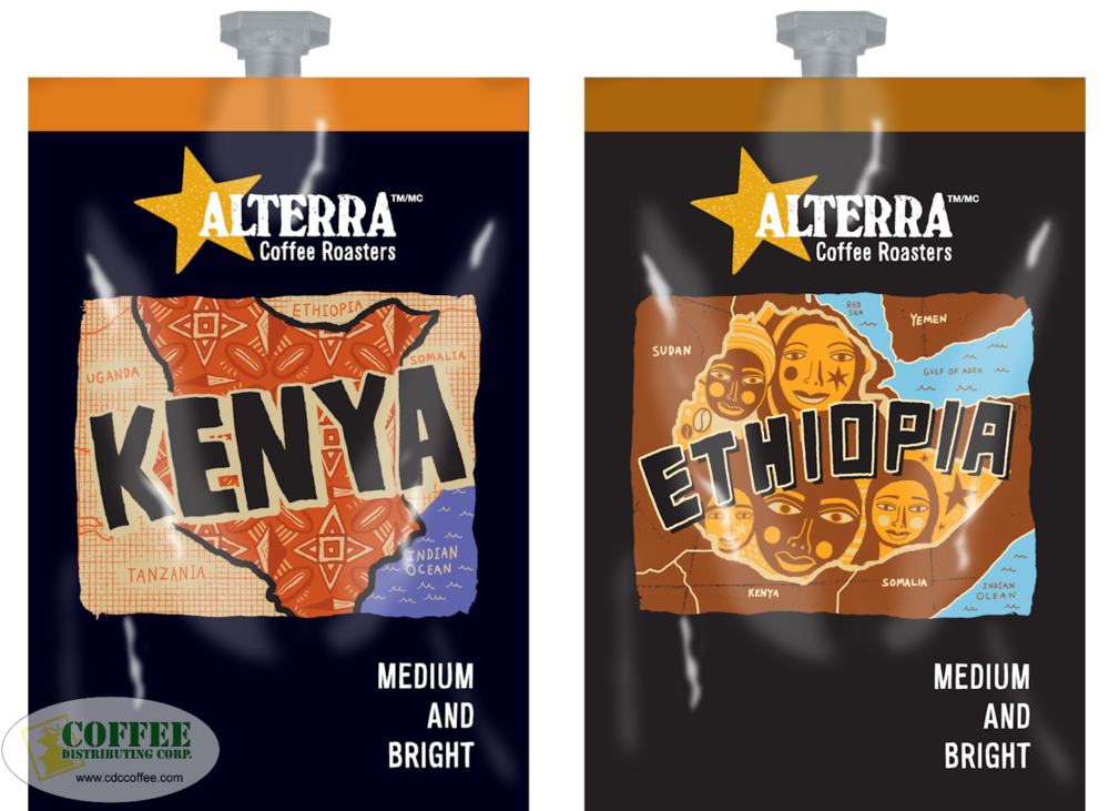 Alterra Medium and Bright Coffee Category