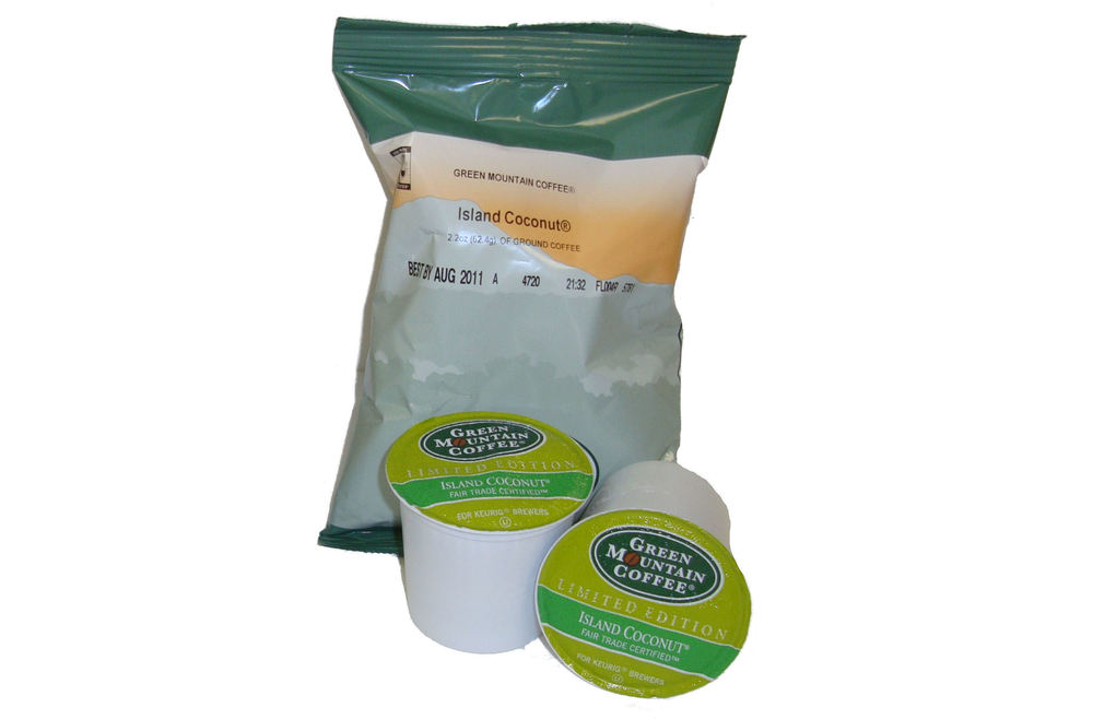 Green Mountain Spring Season Island Coconut Coffee Coffee Distributing Corp