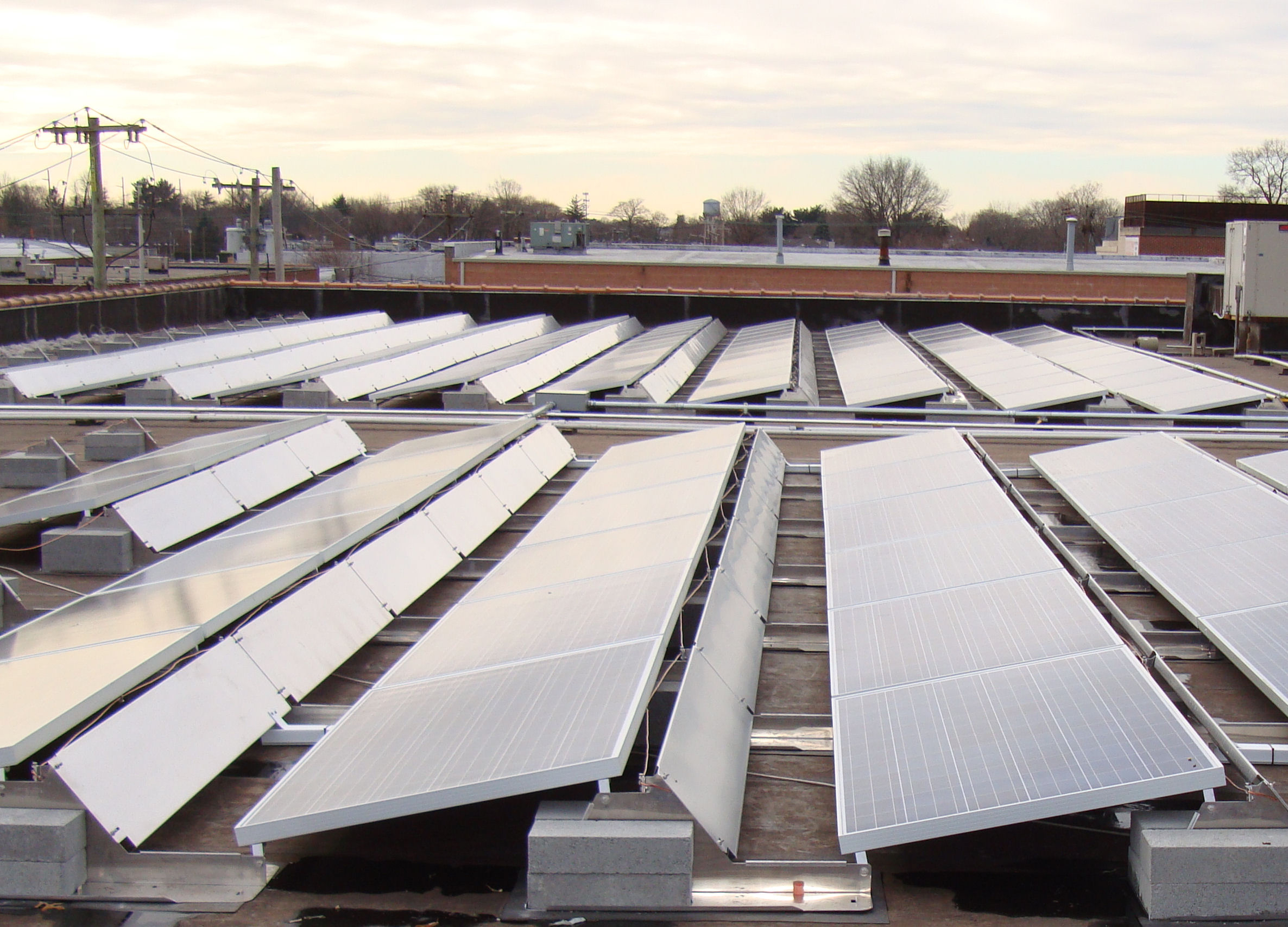 CDC Green Environmental Initiatives Solar Panels
