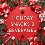 holiday snacks beverages