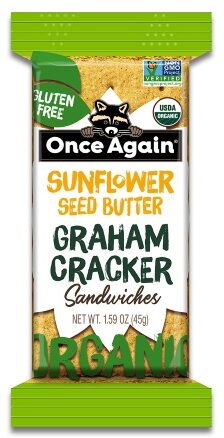 Organic Sunflower Seed Butter Graham Cracker Sandwiches (1.59oz)– SKU 92905