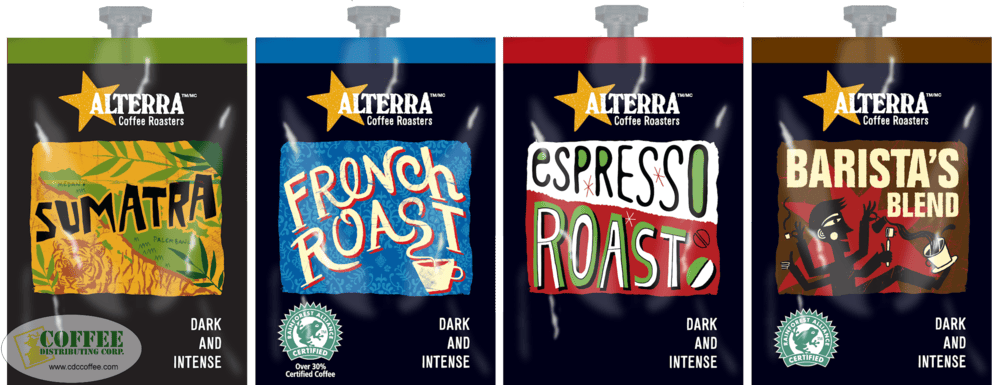 Alterra Dark & Intense Coffees For Flavia