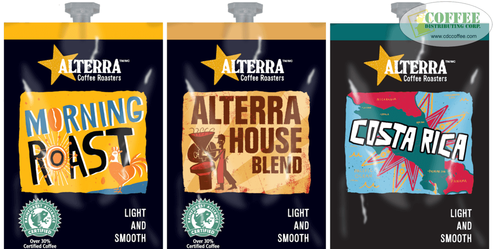 Alterra Light And Smooth Coffees For Flavia