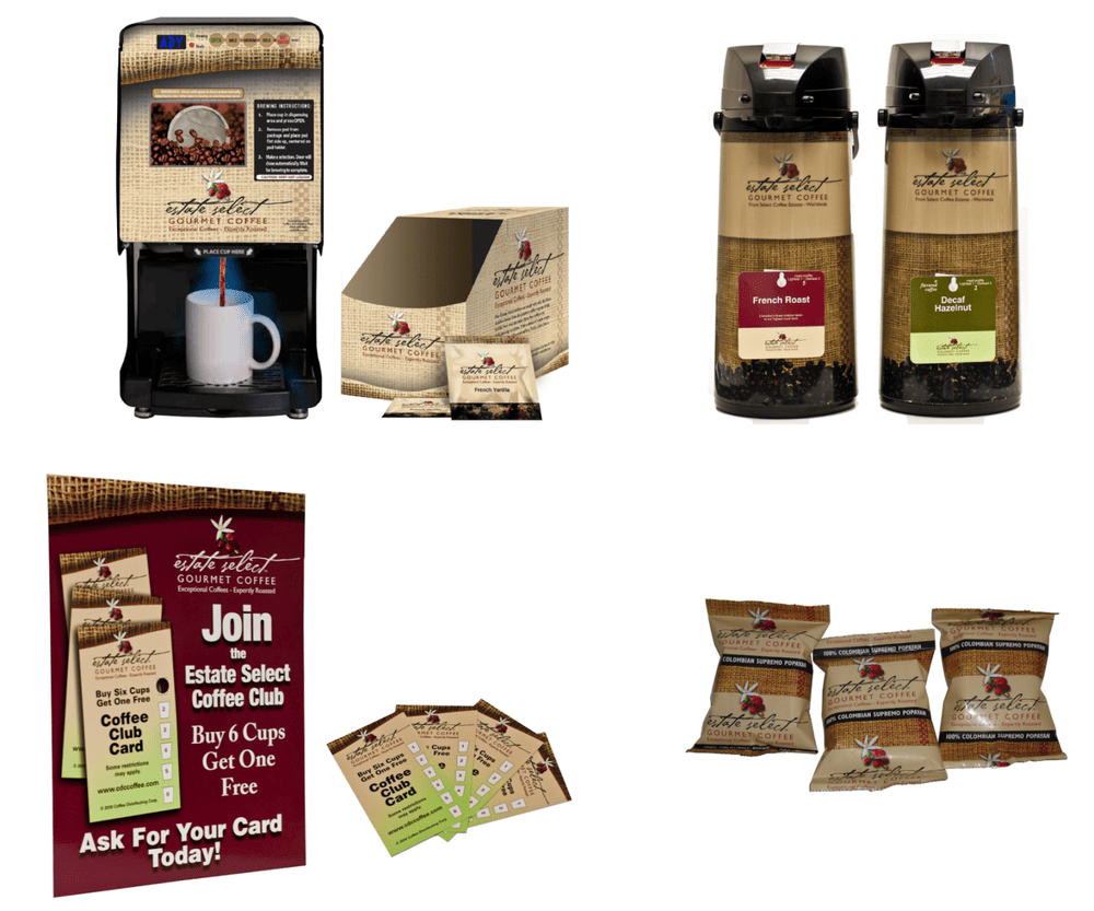 Estate Select Coffee Branded Materials
