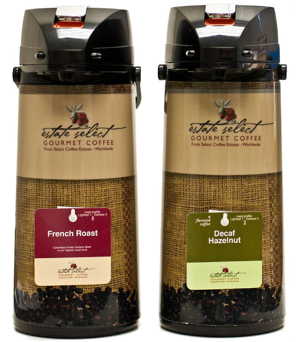 Estate Select Coffee Wrapped Airpots