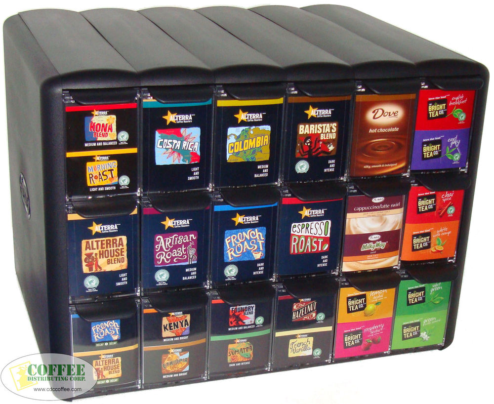 Flavia Merchandiser 6 Columns 18 Drawers 28 Drinks