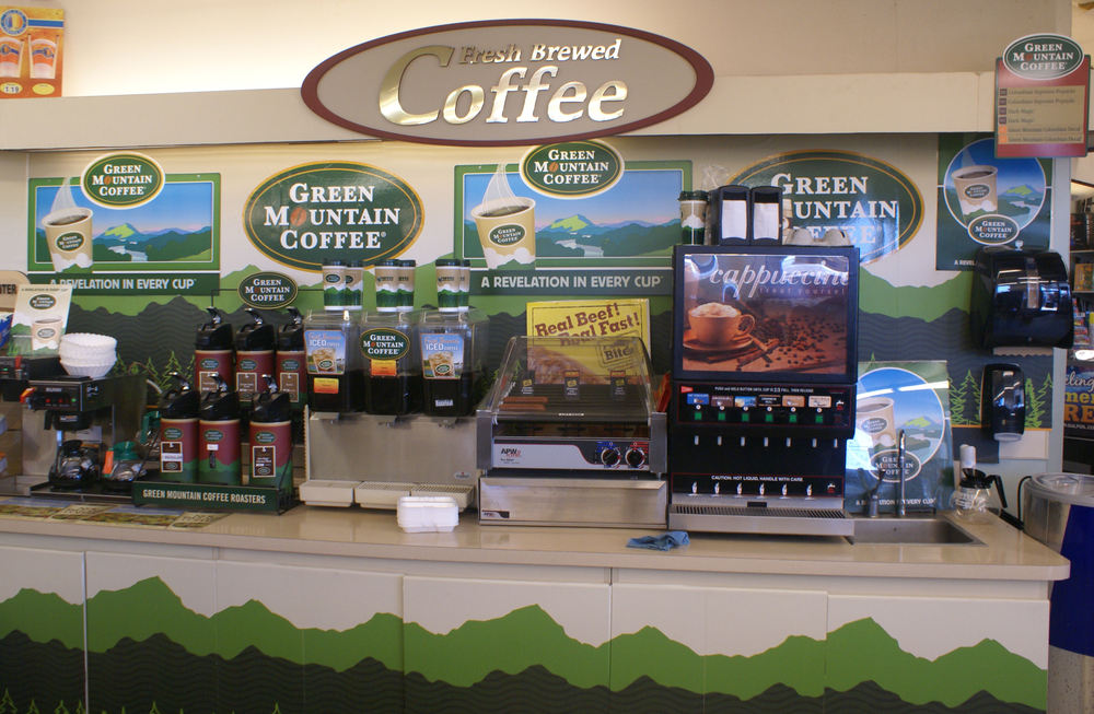 Green Mountain Coffee Convenience Store Gulf Express