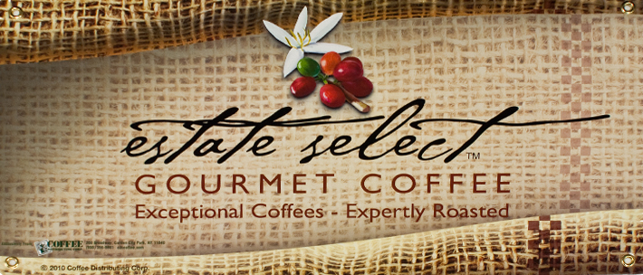 Large Estate Select Coffee Banner