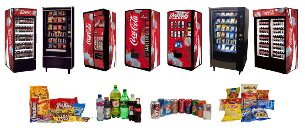 vending machines and vended products