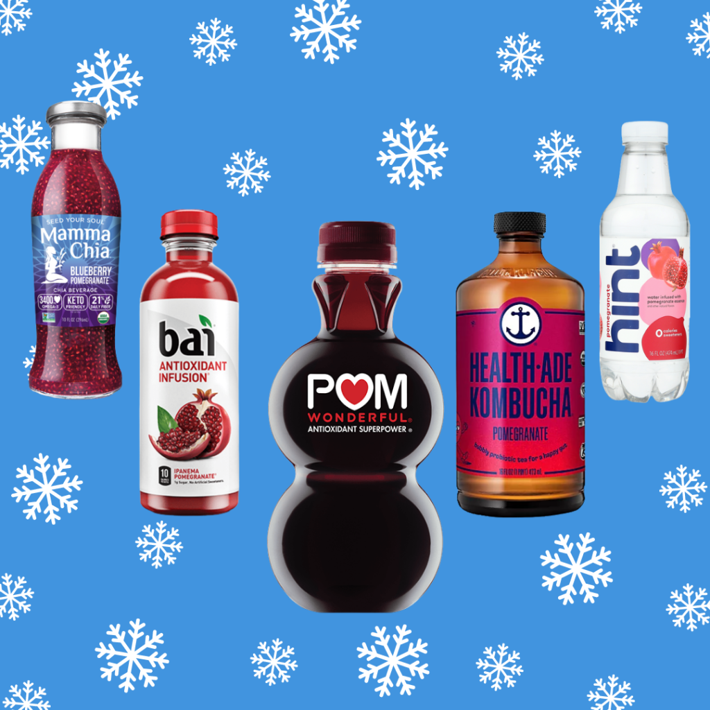 winter snacks beverages